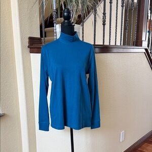 Lands End Mock Turtle Neck NWOT